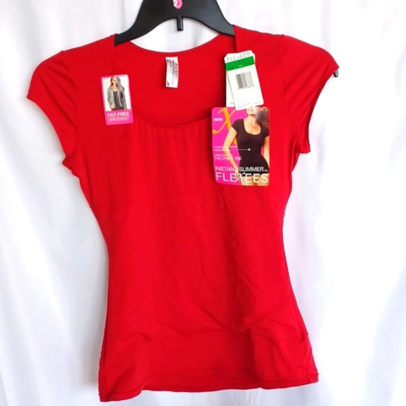 Flexees Vibrant Red Slimmer Size L - Picture 1 of 6